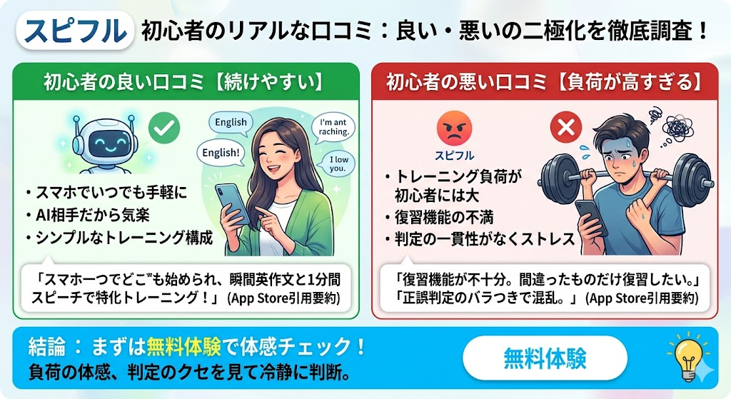スピフル初心者の口コミ・評判と本音