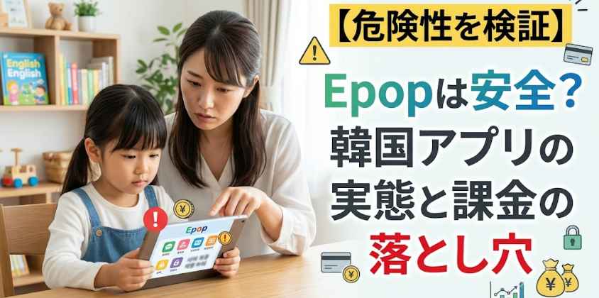 【危険性を検証】Epopは安全？韓国アプリの実態と課金の落とし穴
