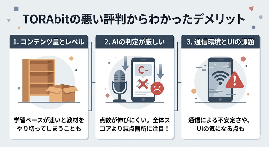 TORAbitの悪い評判からわかったデメリット