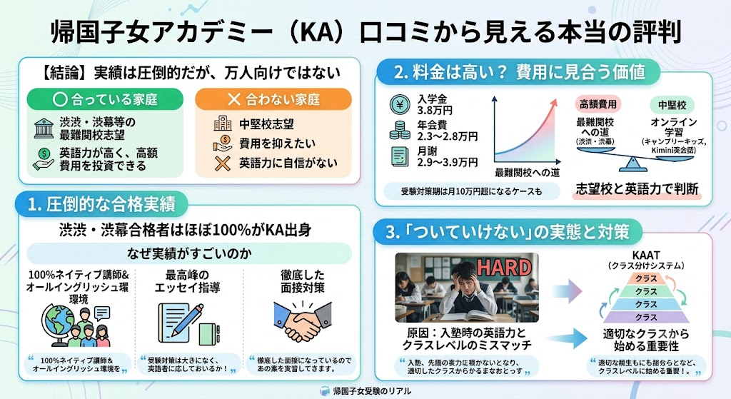 帰国子女アカデミーの口コミから見える本当の評判